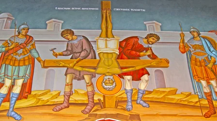 La crucifixión de San Pedro, Chipre